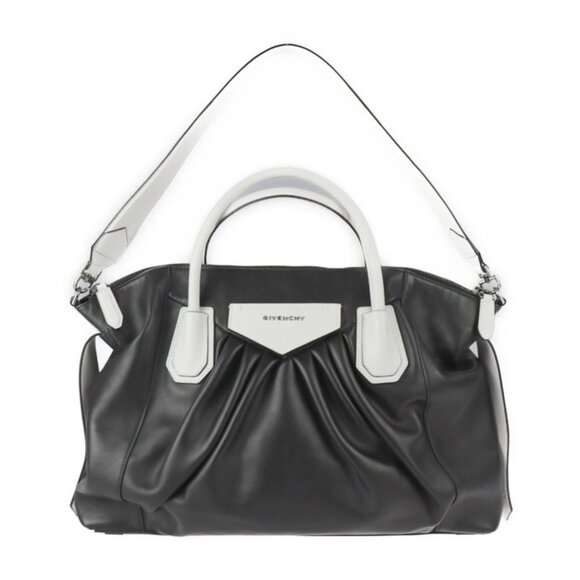 GIVENCHY Black Leather Shoulder Bag - Picture 1 of 10